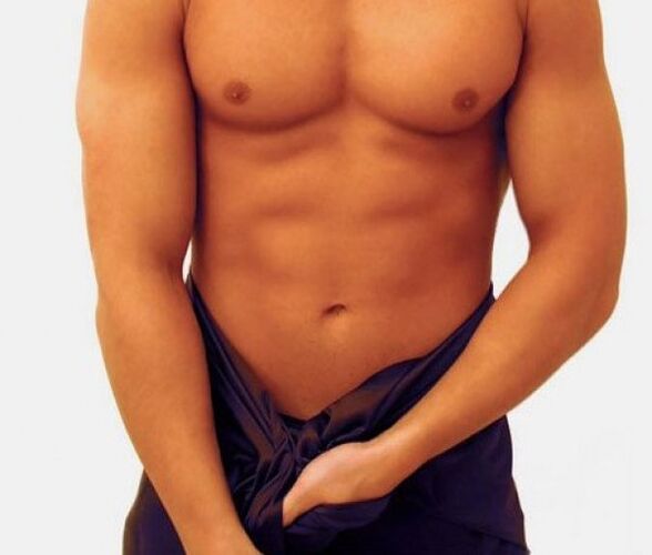 Técnica de estiramiento para agrandar el pene.